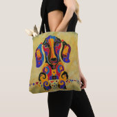 ダックスフントのトートバック-私は困惑しますも! トートバッグ (クローズアップ)