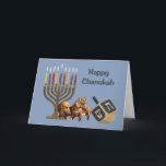 ダックスフントのハヌカー（ユダヤ教の祭り）カード（ユダヤ教）メノラーDreidel1 シーズンカード<br><div class="desc">ハヌカー（ユダヤ教の祭り）の季節の間の家族そして友人を覚えていることはあなたが約愛し、気になる人々と連絡をとるすばらしい方法です。 私は愛とこれらを犬のハヌカー（ユダヤ教の祭り）カード作成し、だれでも犬を愛するそれらを受け取るために喜ばせることを心配および私は確かめます。 挨拶を中変えることの選択を有します。</div>