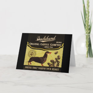 ダックスフントのブランド- Organic Coffee Company シーズンカード