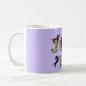 ダックスフントのマグにすぎない コーヒーマグカップ (左)