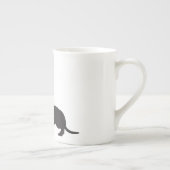 ダックスフントのマグ ボーンチャイナマグカップ (右)