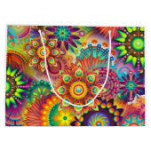 ダックスフントの一流のサイロ ラージペーパーバッグ (裏面)