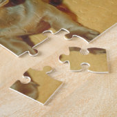 ダックスフントの小犬のパズル ジグソーパズル (側面)