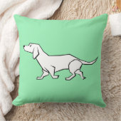 ダックスフントの装飾用クッション クッション (ブランケット)