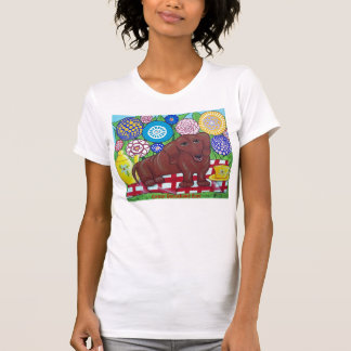 ダックスフントのTシャツ Tシャツ