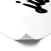 ダックスフントはポテトチップスのポスターのようなものだ ポスター (角)