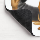 ダックスフントはマウスパッドの後をつけます マウスパッド (コーナー)