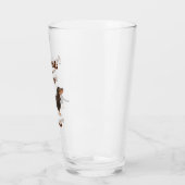 ダックスフントは私を幸せに-そんなにさせます タンブラーグラス (左)