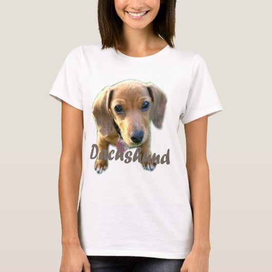 ダックスフントシリーズ Tシャツ (正面)