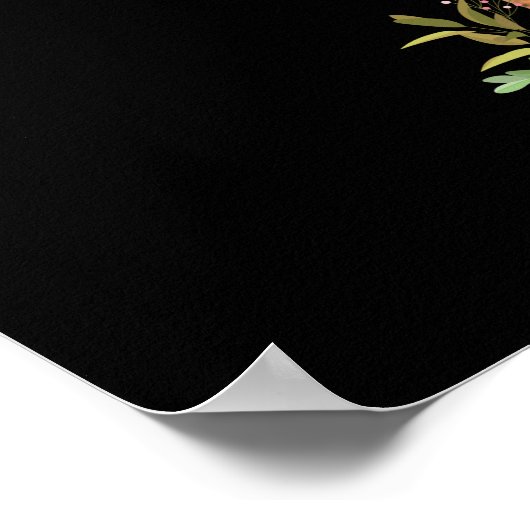 ダックスフント家の規則 ポスター (角)