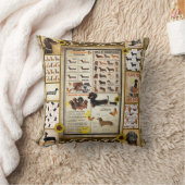 ダックスフント愛犬家 クッション (ブランケット)