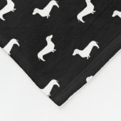 ダックスフント毛布-犬毛布 フリースブランケット (角)