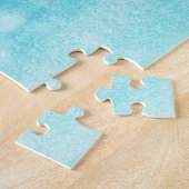 ダックスフント犬クリスマスサンタデリバリートラック ジグソーパズル (側面)