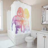 ダックスフント私は2年前普通の可愛いマママプレゼント シャワーカーテン (インサイチュ)