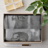 ダックスフント飲みビール 薄葉紙 (ギフト)