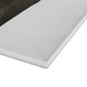 "ダックスフント"のデザインのまな板 カッティングボード (角)