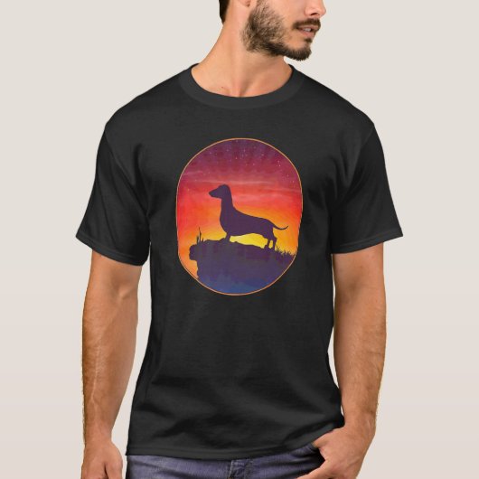 ダックスフント ウィーナードッグの犬種 7 Tシャツ (正面)