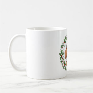 ダックスフント クリスマスマグ — サンタドックス コーヒーマグカップ
