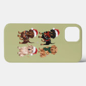 ダックスフント クリスマス 犬 ママ 愛好家 プレゼント Case-Mate iPhoneケース (裏面 (横))