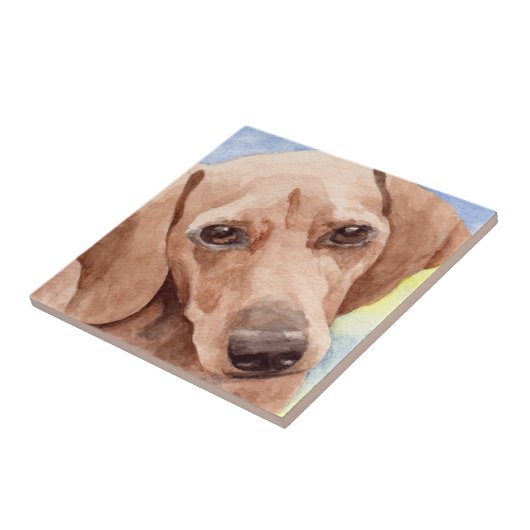 ダックスフント タイル (側面)