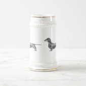 ダックスフント ビールジョッキ (中央)