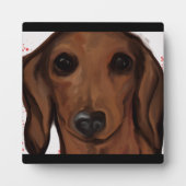 ダックスフント フォトプラーク (正面)