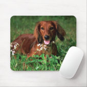 ダックスフント マウスパッド (マウス)