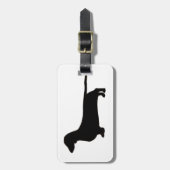ダックスフント ラゲッジタグ (正面縦)
