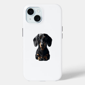 ダックスフント iPhone 15ケース