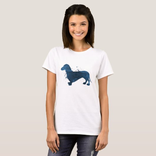 ダックスフント Tシャツ (正面フル)