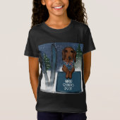 ダックスフント  Tシャツ (正面)