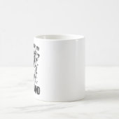 ダックスフンドがいるからここにいる ダックスフンド 犬 面白い コーヒーマグカップ (中央)