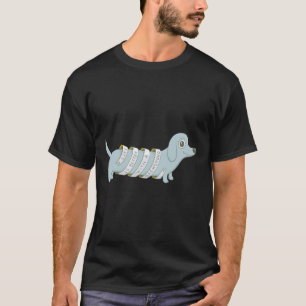 ダックスフンドがいると人生はもっと楽しい Tシャツ