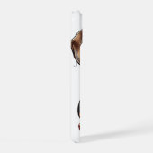 ダックスフンドとアイスコーヒー iPhone 15ケース (右側面)