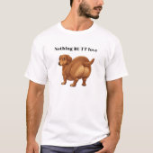 ダックスフンドのケツ Tシャツ (正面)