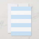 ダックスフンドのベビーシャワー招待状 招待状 (裏面)