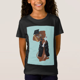 ダックスフンドの卒業式 Tシャツ
