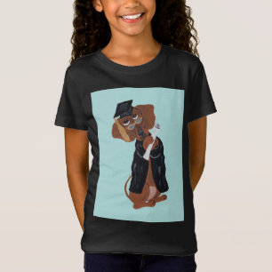 ダックスフンドの卒業式 Tシャツ