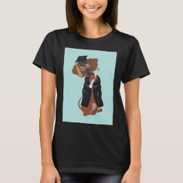 ダックスフンドの卒業 Tシャツ