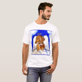 ダックスフンドの天使 Tシャツ (正面フル)