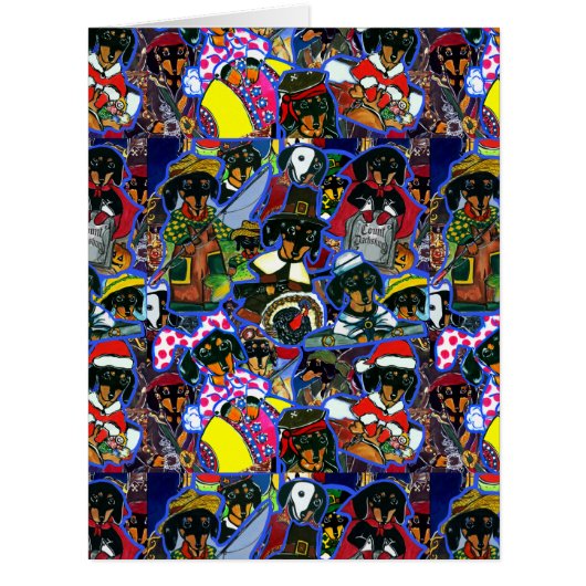 ダックスフンドの漫画 (正面)