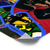 ダックスフンドの漫画 ポスター (角)