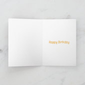 ダックスフンドの誕生日 レモンサングラス カード (内部)