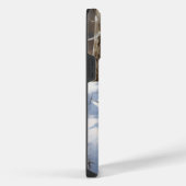 ダックスフンドの雪降るクリスマス iPhoneケース (右側面)