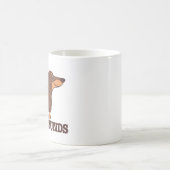 ダックスフンドラブ ドッグマグ コーヒーマグカップ (中央)