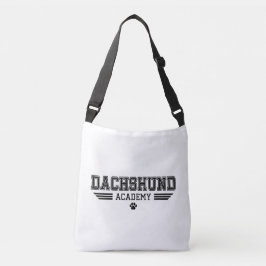 ダックスフンド アカデミー - BK/WK ベーシックスタイル クロスボディバッグ