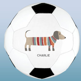 ダックスフンド ウィーナードッグ オリジナルグッズ サッカーボール