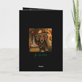 ダックスフンド カード (裏面)