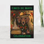 ダックスフンド カード (正面)