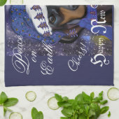 ダックスフンド キッチンタオル (折り畳み)